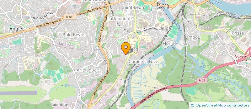 localisation de l'entreprise SCI LE TERTRE à BAYONNE