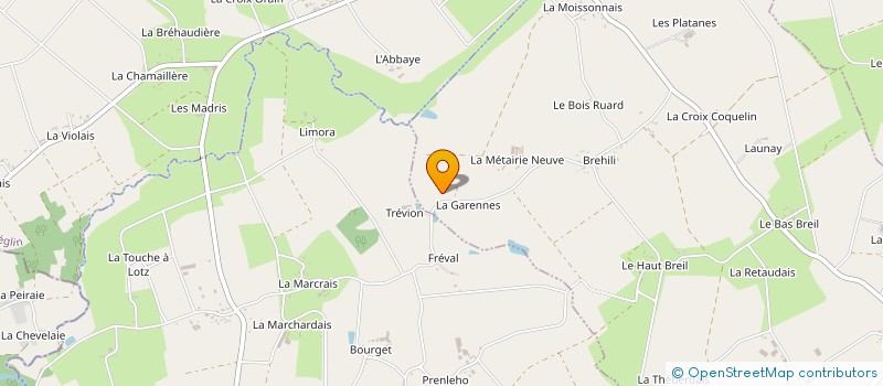 localisation de l'entreprise SCI LE TERTRE  SAINT-JUST