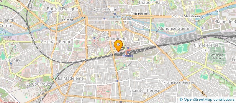 localisation de l'entreprise SCI LE TERTRE  RENNES
