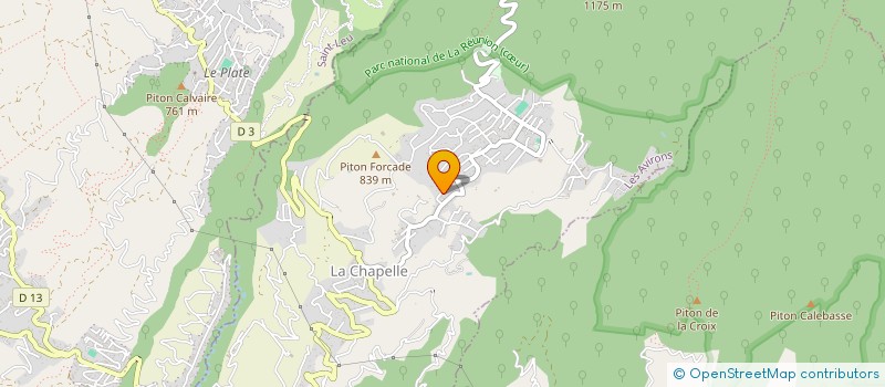 localisation de l'entreprise SCI LE TEVELAVE  LES AVIRONS