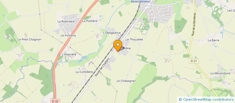 localisation de l'entreprise SCI LE TEZAN à LA GARNACHE
