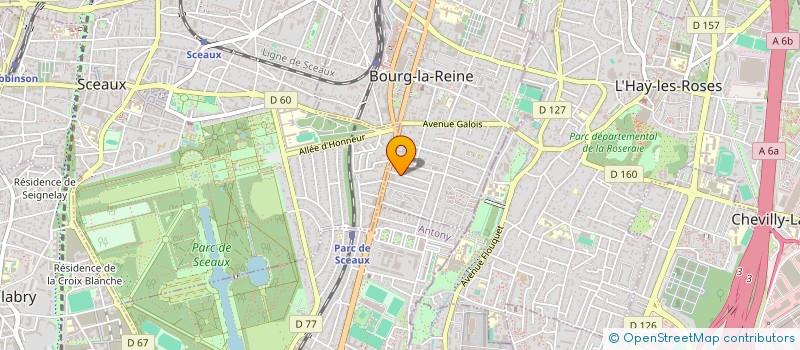 localisation de l'entreprise SCI LE THANH à BOURG-LA-REINE