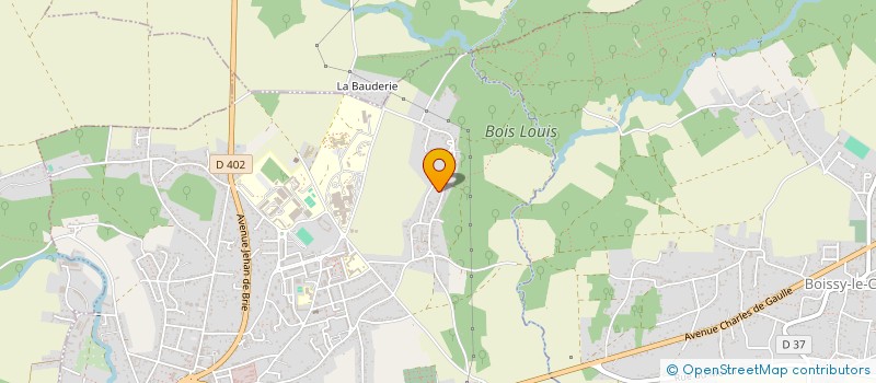 localisation de l'entreprise SCI LE THEIL à COULOMMIERS