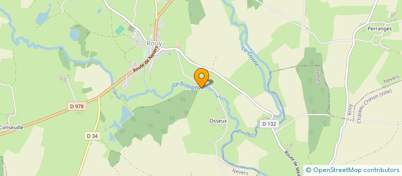 localisation de l'entreprise SCI LE THOU  ROUY