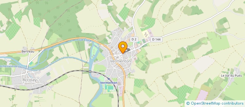 localisation de l'entreprise SCI LE THUREAU à VERMENTON