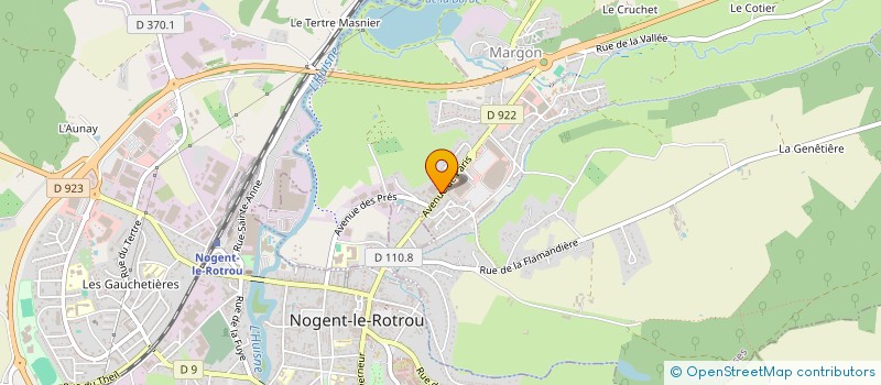 localisation de l'entreprise SCI LE THURET à ARCISSES