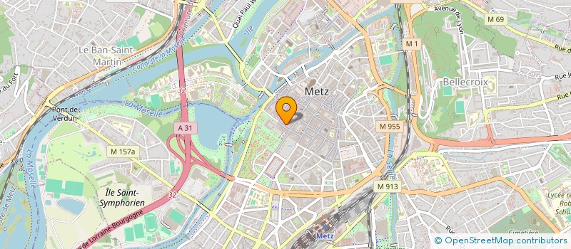 localisation de l'entreprise SCI LE TIGRE  METZ