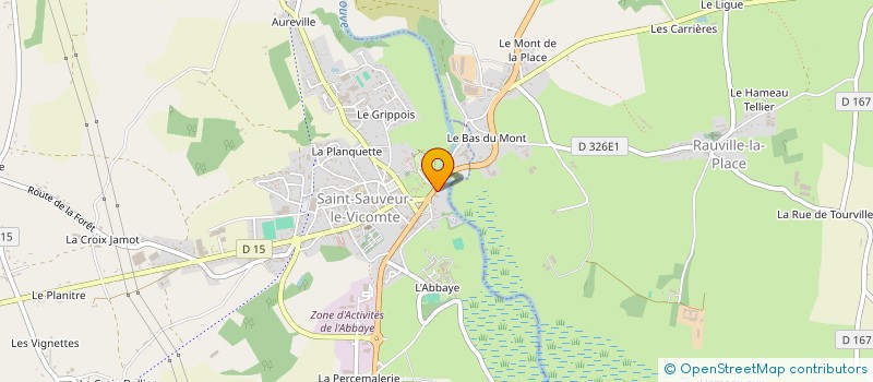 localisation de l'entreprise SCI LE TIKI  SAINT-SAUVEUR-LE-VICOMTE