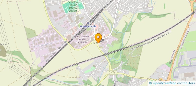 localisation de l'entreprise SCI LE TILLAY à GOUSSAINVILLE