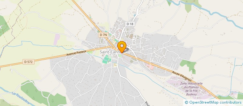 localisation de l'entreprise SCI LE TILLEUL à SAINT-CANNAT