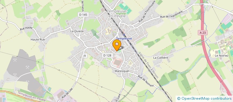 localisation de l'entreprise SCI LE TILLEULS  TEMPLEUVE-EN-PEVELE