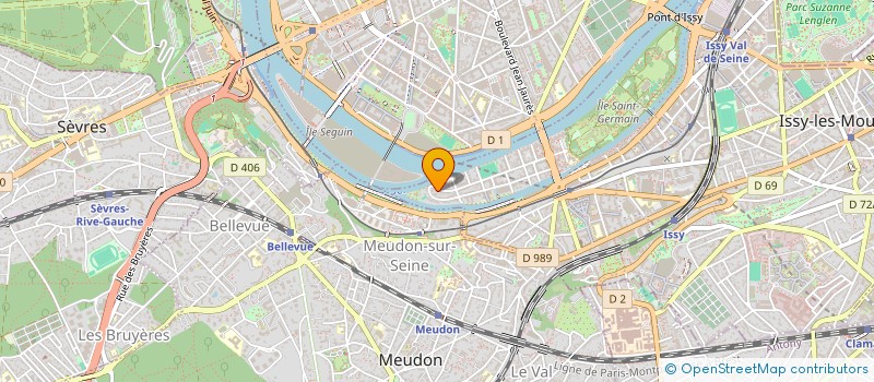 localisation de l'entreprise SCI LE TIMBAUD à ISSY-LES-MOULINEAUX