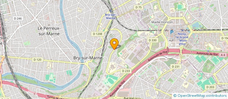 localisation de l'entreprise SCI LE TODOS à BRY-SUR-MARNE