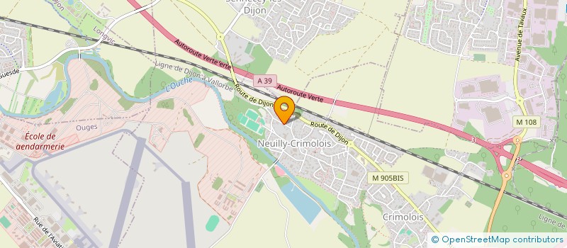 localisation de l'entreprise SCI LE TOIT  NEUILLY-CRIMOLOIS