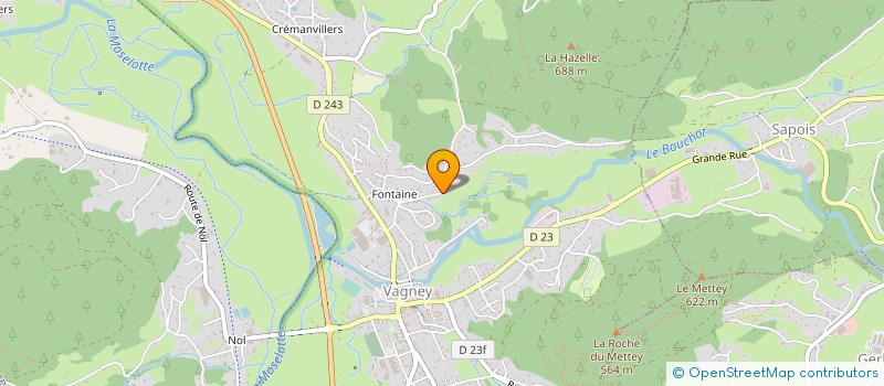 localisation de l'entreprise SCI LE TORRENT  LE SYNDICAT