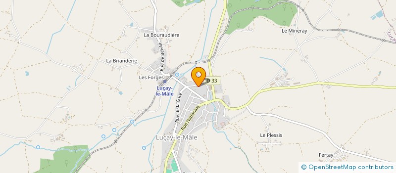 localisation de l'entreprise SCI LE TOUR AU LIEVRE à LUCAY-LE-MALE
