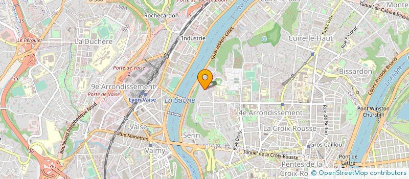 localisation de l'entreprise SCI LE TOURNESOL  LYON 4EME