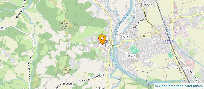 localisation de l'entreprise SCI LE TOURNESOL à NAY