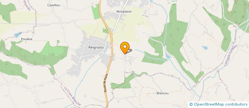 localisation de l'entreprise SCI LE TRAVERSIER  SAINT ANTOINE DE FICALBA