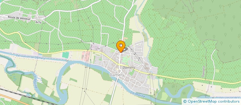 localisation de l'entreprise SCI LE TREFLE  REIMS