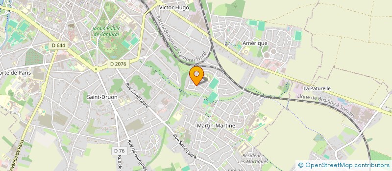 localisation de l'entreprise SCI LE TREFLE à CAMBRAI