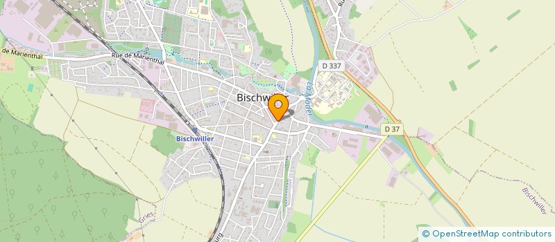 localisation de l'entreprise SCI LE TREFLE  BISCHWILLER