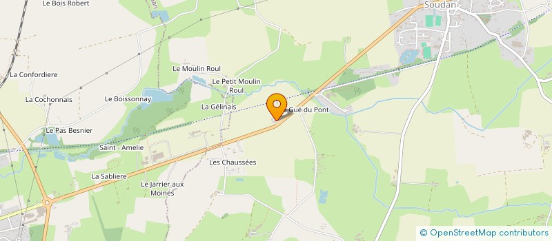 localisation de l'entreprise SCI LE TREFLE à SOUDAN