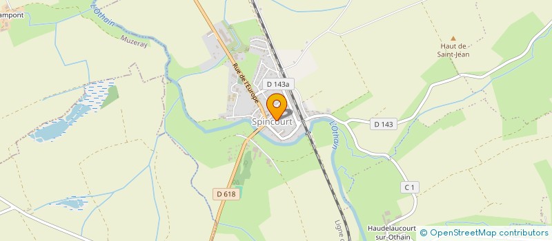 localisation de l'entreprise SCI LE TREFLE à SPINCOURT