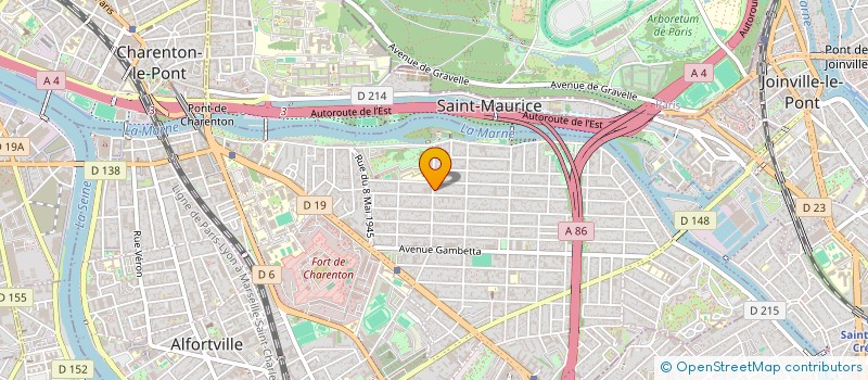 localisation de l'entreprise SCI LE TREFLE à MAISONS-ALFORT