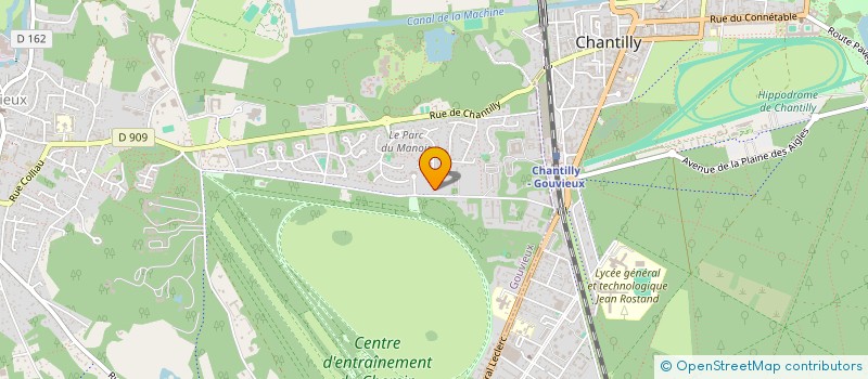 localisation de l'entreprise SCI LE TREFLE  GOUVIEUX