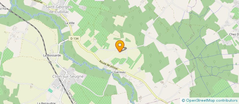 localisation de l'entreprise SCI LE TREFLE  SAINT-GEORGES-ANTIGNAC