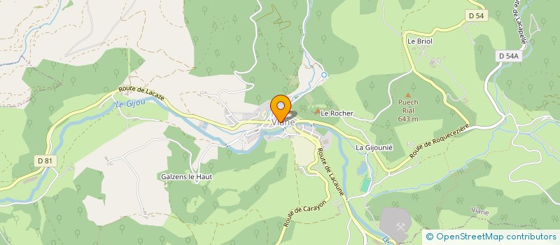 localisation de l'entreprise SCI LE TREFLE  VIANE