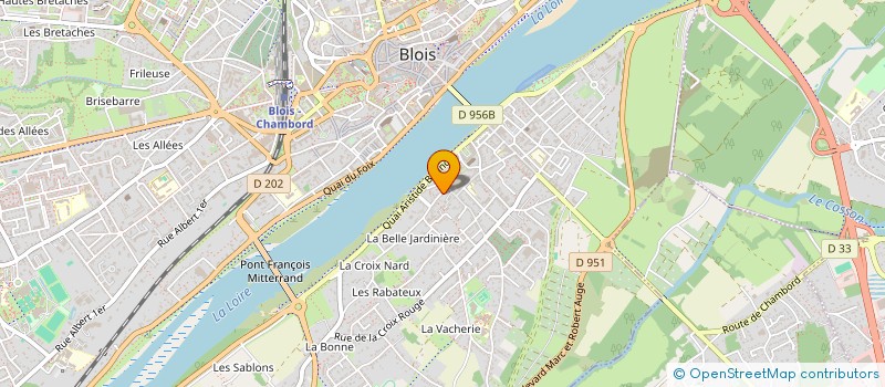 localisation de l'entreprise SCI LE TREMBLAY  BLOIS