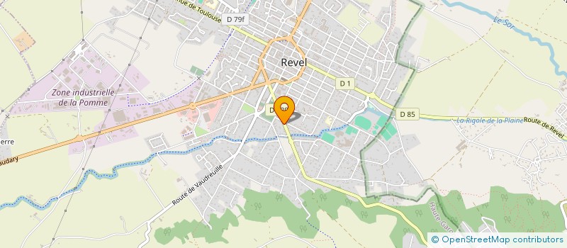 localisation de l'entreprise SCI LE TREMBLE EADHA  REVEL