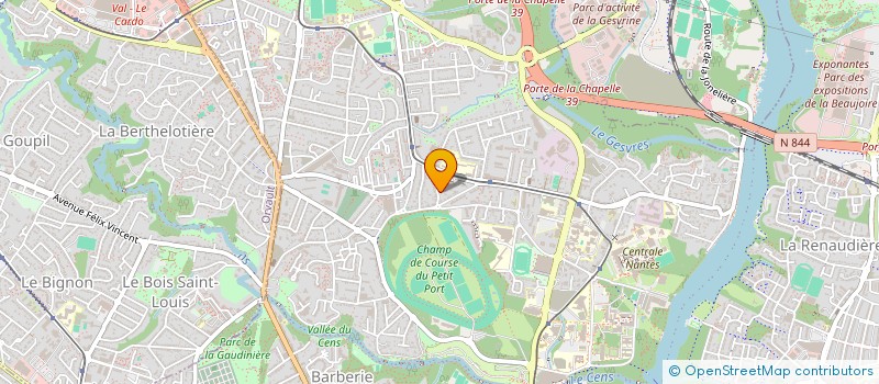 localisation de l'entreprise SCI LE TREMPLIN à NANTES