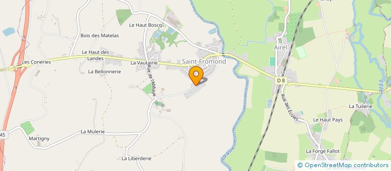 localisation de l'entreprise SCI LE TREPIED  SAINT-FROMOND