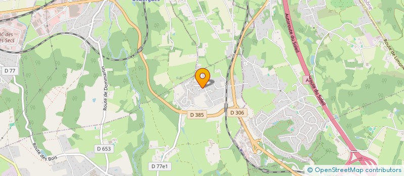 localisation de l'entreprise SCI LE TRES-HAUT  DOMMARTIN