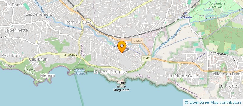 localisation de l'entreprise SCI LE TRIADOU à LA GARDE