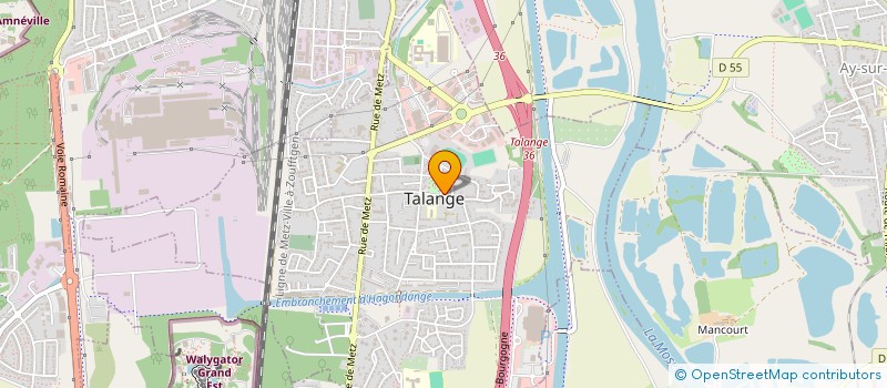 localisation de l'entreprise SCI LE TRIDENT à TALANGE