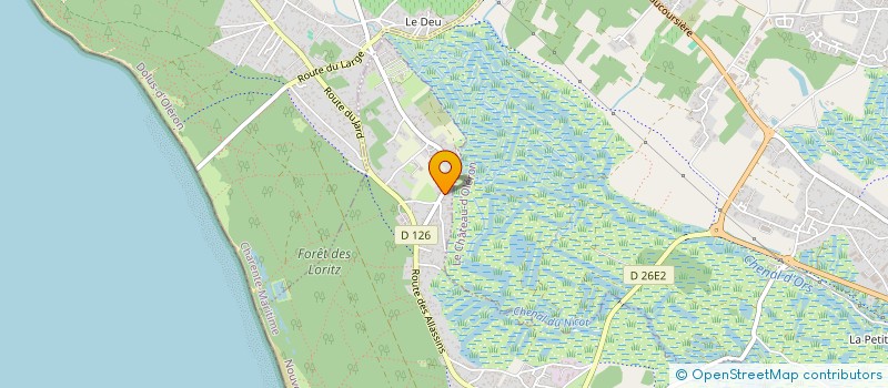 localisation de l'entreprise SCI LE TRILLOU  LE GRAND-VILLAGE-PLAGE