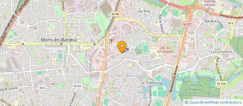 localisation de l'entreprise SCI LE TRIOLET à VILLENEUVE-D'ASCQ