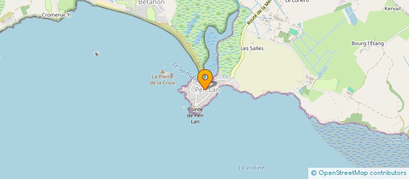 localisation de l'entreprise SCI LE TRISKELL  BILLIERS