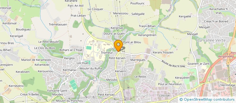 localisation de l'entreprise SCI LE TROMEUR  BREST