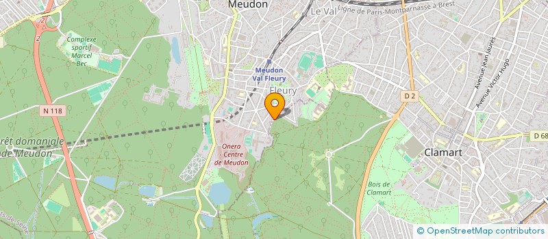 localisation de l'entreprise SCI LE TRONCHET à MEUDON
