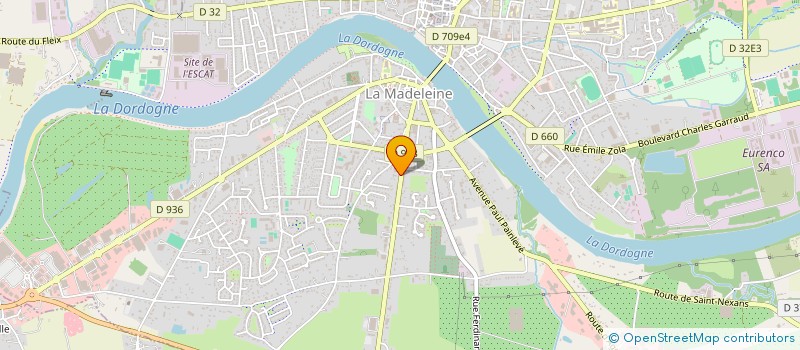 localisation de l'entreprise SCI LE TROUBADOUR à BERGERAC
