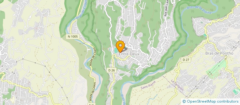 localisation de l'entreprise SCI LE TULIPIER  ENTRE-DEUX