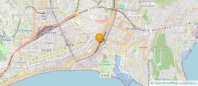 localisation de l'entreprise SCI LE TURINI  TOULON