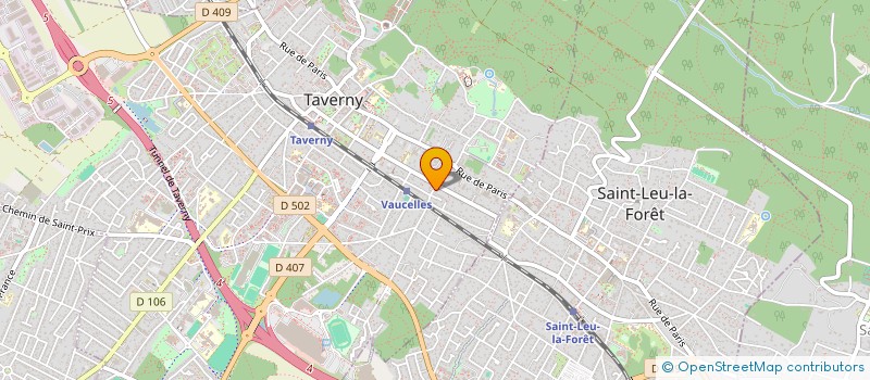 localisation de l'entreprise SCI LE TURONS  TAVERNY