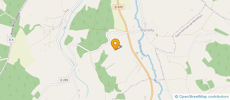 localisation de l'entreprise SCI LE VAL à CISAI-SAINT-AUBIN