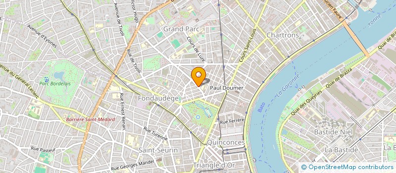 localisation de l'entreprise SCI LE VAL  BORDEAUX